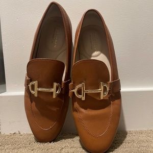Womens Cole Haan Modern Classic Loafer - British Tan Leather, Size 6.5 M [W19232